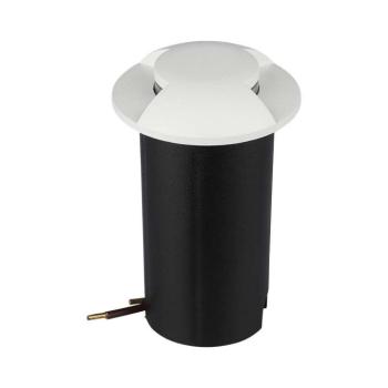 Kültéri taposólámpa, 1w, 6400K, hideg fehér, 50lm, 180°, fehér, CRI>80, IP67, V-TAC, 211467 kép