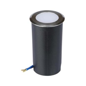 Kültéri taposólámpa, 1w, 6400K, hideg fehér, 51lm, 140°, ezüst, CRI>80, IP67, V-TAC, 211464 kép