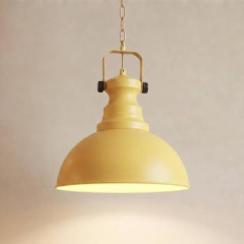 Kure lógó világítás, sárga, átmérő 31 cm, fém, E27 kép