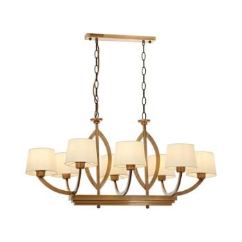 LAHORE láncos csillár 8xE27/40W/230V bronz színű 301AUR1315 kép