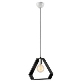 Lamkur 34980 LM-1.4.3 WENGE egyizzós függeszték, acél-fa kép