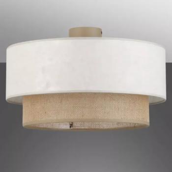Lámpa DUO 11752 MINI JUTA LINEN 1XE27 kép