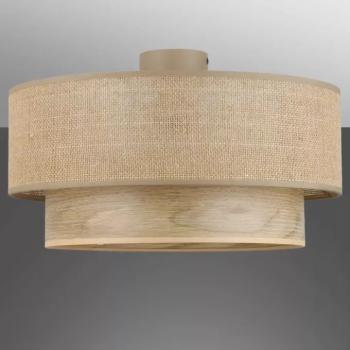 Lámpa DUO 11753 MINI JUTA WOOD 1XE27 kép