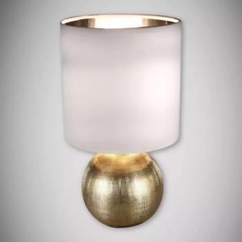 Lámpa Perlo E14 gold/fehér 03291 LB kép