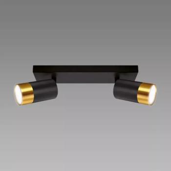 Lámpa PUZON SPT GU10 2L BLACK/GOLD 04125 LS2 kép