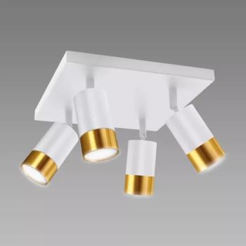 Lámpa PUZON SPT GU10 4D WHITE/GOLD 04128 LS4 kép