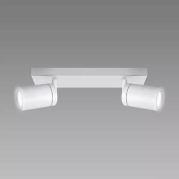 Lámpa TENOR GU10 2L WHITE 04070 IP44 LS2 kép