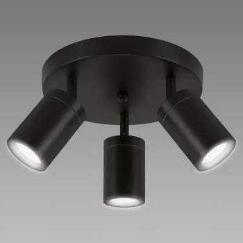 Lámpa TENOR GU10 3C BLACK 04075 O IP44 LS3 kép