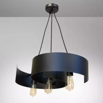 Lámpa Twist 2707/Z-B-3 Fekete LW3 kép