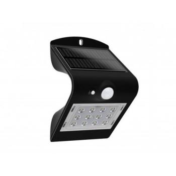 Lámpatest , 1.5W , 220 lumen , napelemes , mozgásérzékelős , fali, IP65 kép