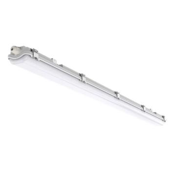 Lámpatest egyoldalas power LED fénycsőhöz T8 2x150cm IP65 rozsdamentes acél klipszekkel, Optonica, 16726 kép
