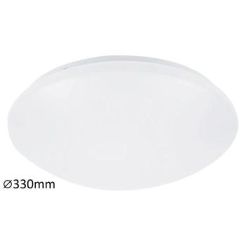 Lámpatest , mennyezeti , 18W , IP20 , kerek , 33cm , fehér , természetes fehér , 5 év garancia , Rábalux , LUCAS kép