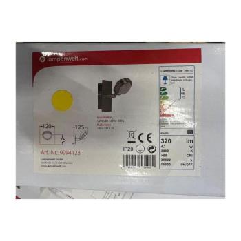 Lampenwelt - LED Fali lámpa PABLOS LED/4,2W/230V 4251096534962 kép