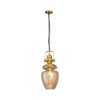 Láncos csillár BOTTLE 1xE27/40W/230V aranyszínű 701CHD1723 kép