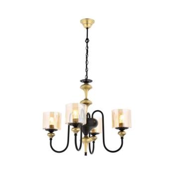 Láncos csillár BUSAN 4xE27/40W/230V aranyszínű 301AUR1126 kép