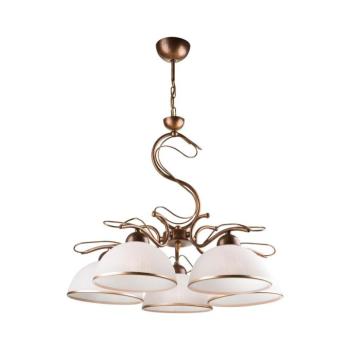 Láncos csillár COBRA 5xE27/60W/230V bronz/patina LM-5.52/BRĄZ kép