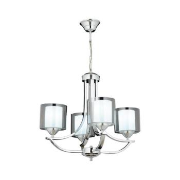 Láncos csillár NOVARA 4xE27/40W/230V, fényes króm 683AVN1432 kép