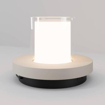 Lantra LED asztali világítás, fehér, magasság 10 cm, IP44, dimmelhető kép