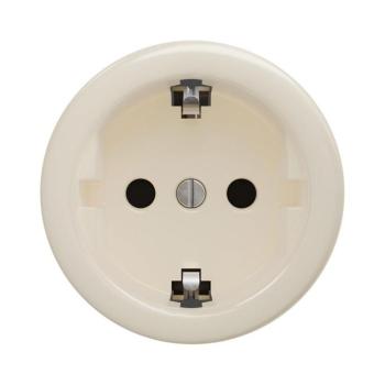 lap - Retro keret nélküli fali aljzat SCHUKO 230V/16A, bézs B/ZS kép