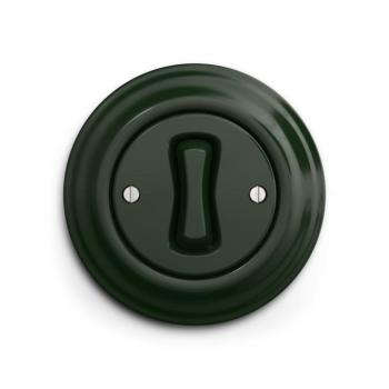 lap - zöld retro nyomógomb kerettel KA0061+KA0104 kép