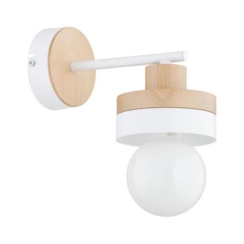 LARSO fali lámpa 1xE27/15W/230V fehér/bézs 91536 kép