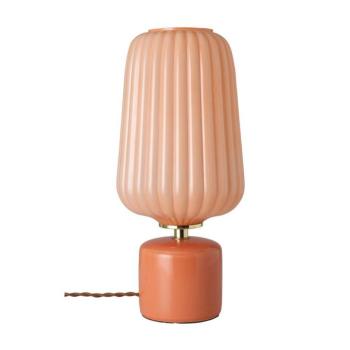 Lazacszínű üveg asztali lámpa (magasság 40 cm) Daria – Ellos Home kép