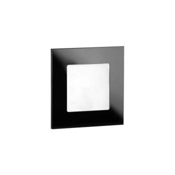 LDST AN-01-CB-BC9 - ANGEL LED lépcsővilágítás 9xLED/1,2W/230V fekete fényes AN-01-CB-BC9 kép