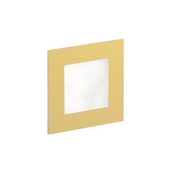 LDST AN-01-SZ-BZ9 - LED lépcsőmagvilágító ANGEL 9xLED/1,2W/230V arany 6500K AN-01-SZ-BZ9 kép