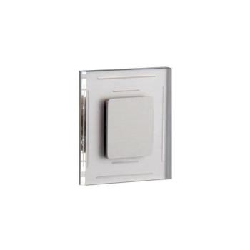 LDST SP-01-CB-BZ8- LED Lépcsőmegvilágító SPACE 8xLED/1,2W/230V fényes fekete SP-01-CB-BZ8 kép