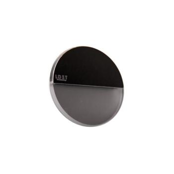 LDST RO-01-CB-BZ4 - LED Lépcsőmegvilágító ROBIN 4xLED/1,2W/230V fényes fekete RO-01-CB-BZ4 kép