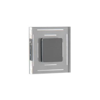 LDST SP-01-SC-BZ8- LED Lépcsőmegvilágító SPACE 8xLED/1,2W/230V matt fekete SP-01-SC-BZ8 kép