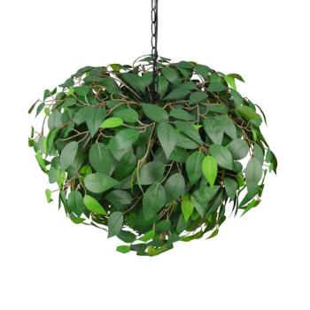 Leavy függőlámpa, fekete/zöld, Ø 70 cm, 4-lámpás, E14 kép