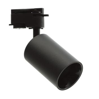 LED 1 fázisú sínes LED lámpa, track light LUMO-N GU10 Ø65x120 fekete 2102800 VITO kép
