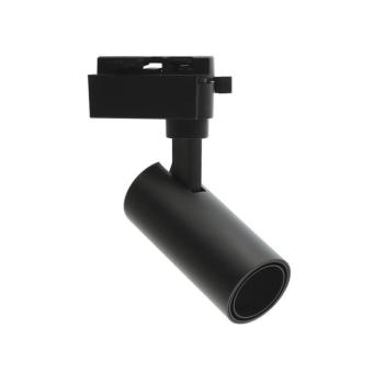 LED 1 fázisú sínes LED lámpa, track light MONOLINO-10 10W 940lm COB 3000K (meleg fehér) fekete 2102640 VITO kép