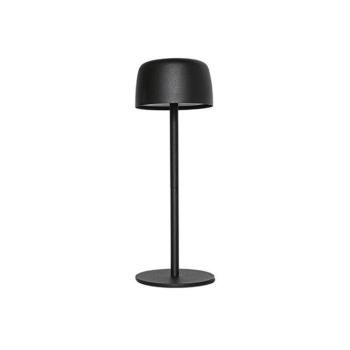 LED akkumulátoros asztali lámpa SELENA 3W 3000K fekete 3 fokozatú fényerőszabályzás 5V-USB LI-ION IP44 5301740 VITO kép