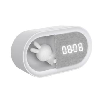 LED állítható éjjeli lámpa ébresztővel BUNNY LED/1,2W/5V 3000K 328151 kép