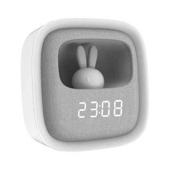 LED állítható éjjeli lámpa ébresztővel BUNNY LED/1,2W/5V 3000K 328144 kép
