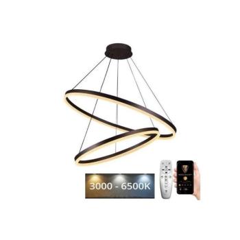 LED állítható fényerejű csillár kábellel LED/100W/230V 3000-6500K + DO J4311/BR kép