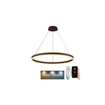 LED állítható fényerejű csillár kábellel LED/110W/230V 3000-6500K + DO J4316/BR kép