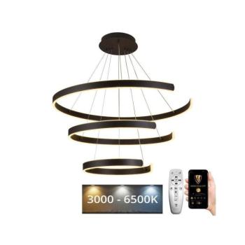 LED állítható fényerejű csillár kábellel LED/220W/230V 3000-6500K + DO J4329/B kép