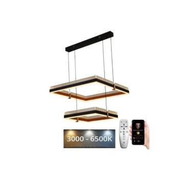 LED állítható fényerejű csillár kábellel LED/50W/230V 3000-6500K + DO J4337/B kép