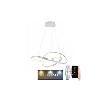 LED állítható fényerejű csillár kábellel LED/70W/230V 3000-6500K fehér + DO J4331/W kép