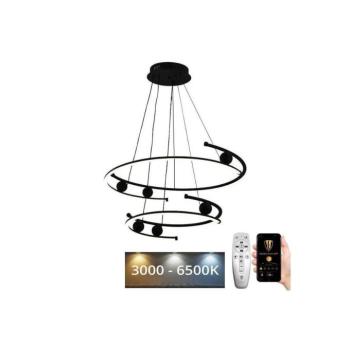LED állítható fényerejű csillár kábellel LED/80W/230V 3000-6500K + DO J4346/B kép