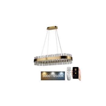 LED állítható fényerejű kristály csillár kábellel LED/45W/230V + DO J6303/C kép