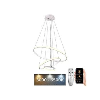 LED állítható fényerejű lámpa kábellel LED/90W/230V 3000-6500K + DO J4301/W kép