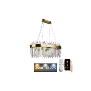 LED állítható fényerejű lámpa kábelre LED/100W/230V 3000-6500K arany + DO J6312/C kép