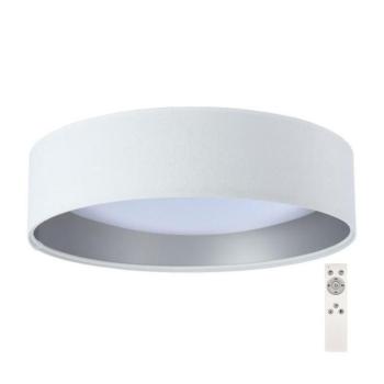 LED állítható fényerejű mennyezeti lámpa SMART GALAXY LED/24W/230V fehér/ezüst + kép