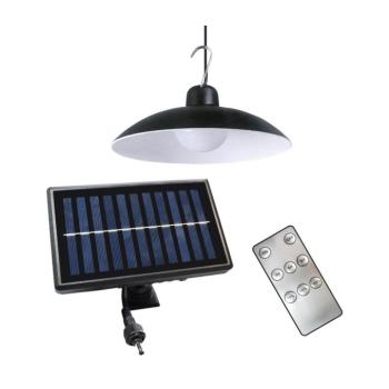 LED állítható fényerejű napelemes függesztett lámpa LED/6W/3,7V 800 mAh IP44 + D EKO9150 kép