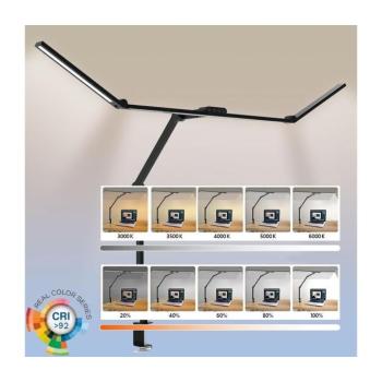 LED állítható fényerőjű flexibilis asztali lámpa LED/36W/230V 3000-6500K CRI 92 4740030 kép