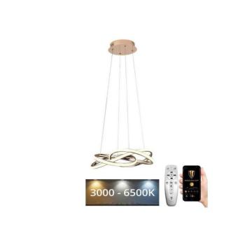 LED állítható fényerőjű lámpa kábelre LED/65W/230V 3000-6500K arany + DO J4332/G kép